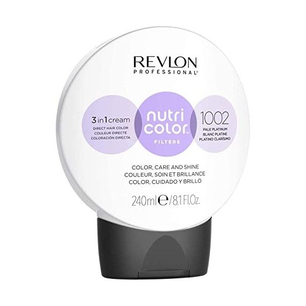 REVLON PROFESSIONAL nutri color filters 1002/platinum clear 240 ml