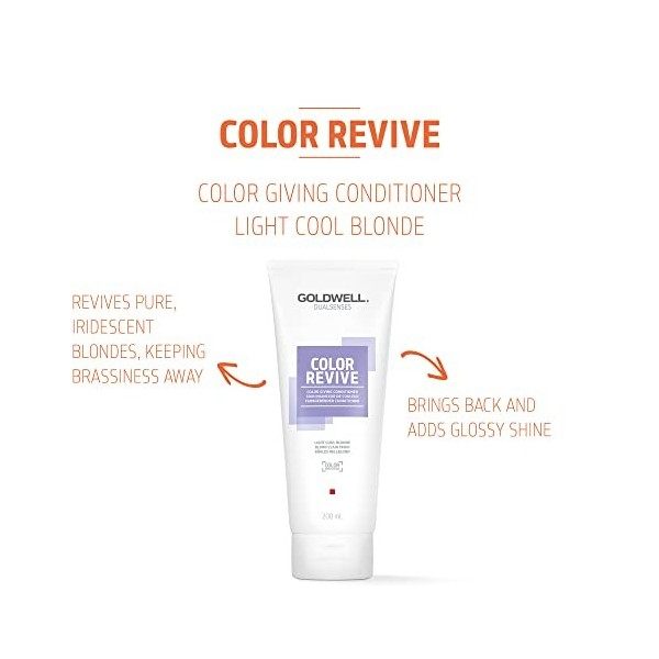 Goldwell Dualsenses Color Revive Balsamo colorato Light Cool Blonde 200ml - biondo chiaro freddo