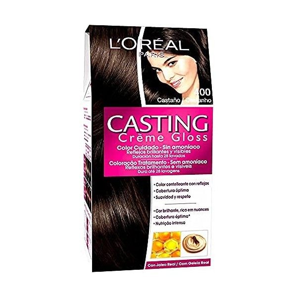 LOreal Paris Casting Creme Gloss Baño De Color 535 Chocolate