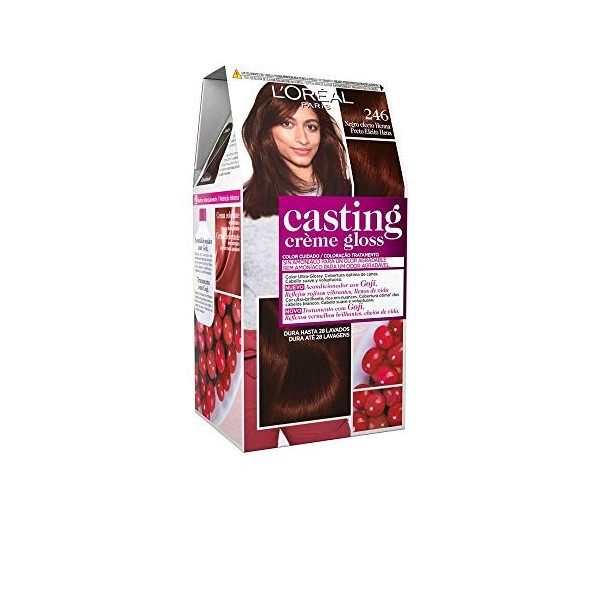 LOreal Paris Casting Creme Gloss Baño De Color 246 Negro Efecto Henna