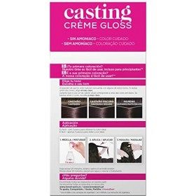 LOreal Paris Casting Creme Gloss Baño De Color 3102 Castaño Oscuro Helado