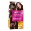 Coloration Cheveux CASTING Crème Gloss - 500 Châtain Clair Fondant - Résultat Naturel - Hygiène et beauté - Lot De 2