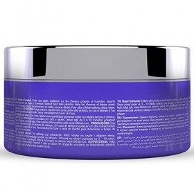 GKhair Ultra Blond Bombshell cheveux 200 g Masque Coloration Masque Hydratant Violet Semi Permanent Hair Color Pigments