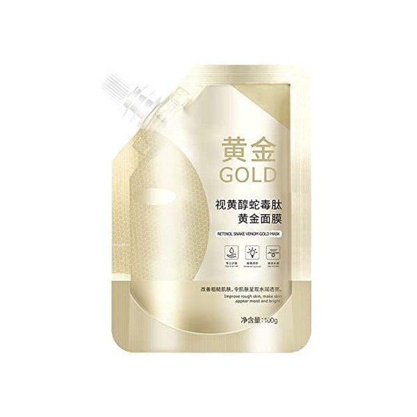 Peptide Gold Face Hydratant Et Éclaircissant Eau Du Visage Tendre Et Lisse Jade Comme La Est Pinceau Visage Bio Yellow, One 