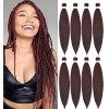 X-Tress Rajout Cheveux Tresse 8pcs Box Braids Meches 60cm Longue Super Doux Tressages Synthétiques 2 Tone Couleurs Vanille Br