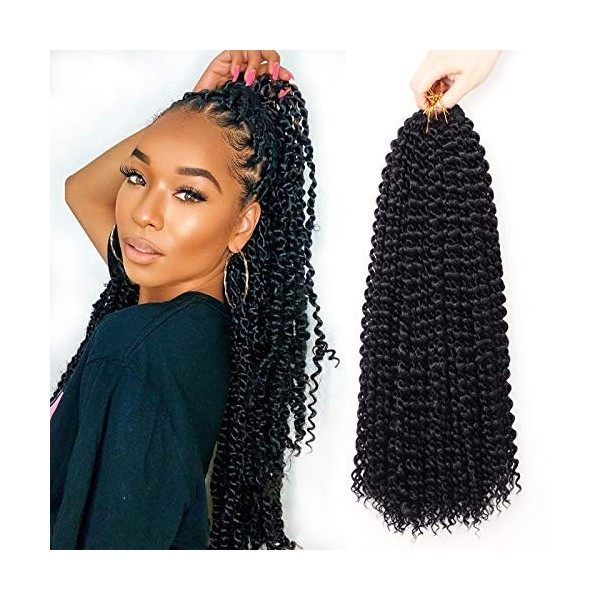 Passion Twist Hair, 6 Packs 18inch Crochet Braids Meches for Long Bohemian Hair Tressage YDDM Passion Extensions de cheveux s