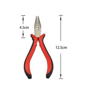 Pince à 3 trous pour extensions de cheveux - Pour ouvrir et enlever les extensions de cheveux