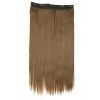 CAISHA by PRETTYSHOP 70cm Clip in Extenisons Extensions De Cheveux Postiche Raide Noir C51a