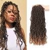 Faux Locks Crochet Braids Meches Cheveux Pour Tresse Faux Locs Meches Pour Tresses Africaine Rajout Cheveux Tresses Fausse Lo