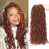 Faux Locks Crochet Braids Meches Cheveux Pour Tresse Faux Locs Meches Pour Tresses Africaine Rajout Cheveux Tresses Fausse Lo