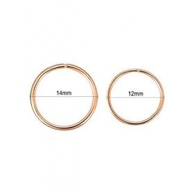 180 Pièces Anneau de l’Extensions de Cheveux Bague de Cheveux Anneaux de Tresse, 3 Couleurs, 2 Tailles