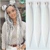 Easy Braid Pre Stretched Pink Braiding Hair 32 Inch 6Packs Natural Hair Kanekalon Braiding Hair Yaki Texture Free Hot Water S