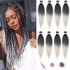 Pre Stretched Braiding Cheveux Rajout Cheveux Tresses Soft Easy Braids Meches Pour Tresses 30 Pouces 6 Paquets/Lot Meches Tre