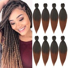 Extensions de cheveux en fibre synthétique pour tressage sans démangeaisons