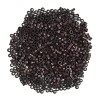 500 Pièces 5.0mm Micro Anneaux Doublés de Silicone Liens Perles pour Coller les Extensions de Cheveux Marron 