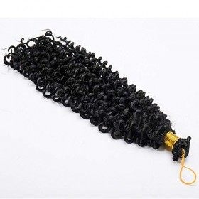 SEGO 14" Rajout Extension Cheveux Tissage Bresilien Bouclé Ondule Meche pour Tresses Synthetique Fibre Box Crochet Braids - N