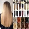 Super Deerlet Lot de 7 extensions de cheveux synthétiques lisses et soyeux à 16 clips à double trame