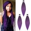 65cm Cybelleza Pré-étirées Tressage de Cheveux tressés Pre Stretched Braiding Hair EZ Easy Braids Meches Yaki Texture Synthét...