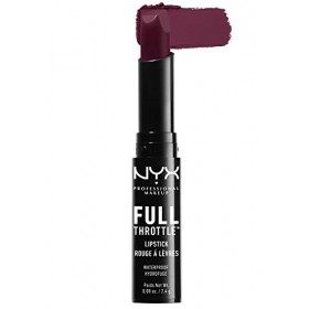 Nyx Professional Makeup Full Throttle Lipstick, Night Crawler, 2.4g