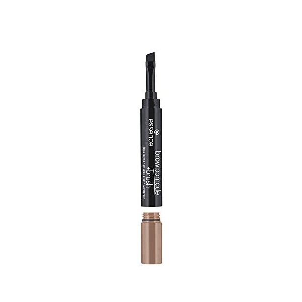 essence, Pommade brow + brosse 03 Cool Brown 1 pack mixte