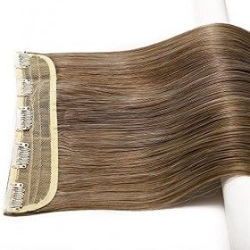 Extension Clip Cheveux - Extension Clips Blond - Extension Cheveux Clip - Extension a Clip Cheveux Naturels Lisse Soirée Exte