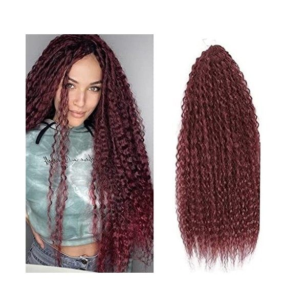 50cm 20"/ BRAZILIAN / 450G / 5 pieces dextentions de cheveux pour tresses au crochet/par pièce 90G / aspect naturel PREMIUM 