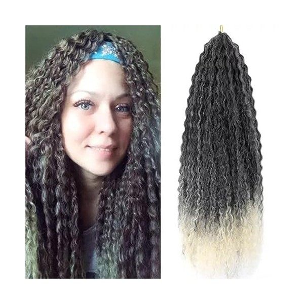 50cm 20"/ BRAZILIAN / 450G / 5 pieces dextentions de cheveux pour tresses au crochet/par pièce 90G / aspect naturel PREMIUM 