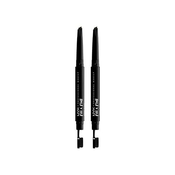 NYX PROFESSIONAL MAKEUP Fill & Fluff Eyebrow Pomade Pencil - Espresso, 2 Count