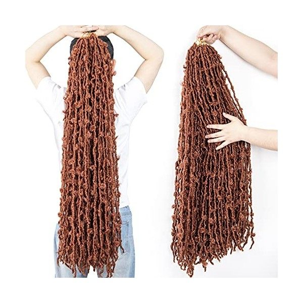 Nouveau Faux Locs Crochet Cheveux 36 Pouces 21 brins/paquet 5 Packs Doux Locs Crochet Tresses Cheveux Pré-Écoupés Déesse Locs