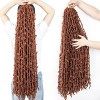 Nouveau Faux Locs Crochet Cheveux 36 Pouces 21 brins/paquet 5 Packs Doux Locs Crochet Tresses Cheveux Pré-Écoupés Déesse Locs