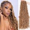 Nouveau Faux Locs Crochet Cheveux 36 Pouces 21 brins/paquet 5 Packs Doux Locs Crochet Tresses Cheveux Pré-Écoupés Déesse Locs