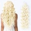 Hawaii Ocean Wave Crochet Cheveux 20 Pouces 6packs Naturel Noir - Ocean Wave Tresses Cheveux Synthétique Crochet Tressage Ext