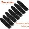 Passion Twists Hair 24 pouces 7 packs Vague Eau Crochet Tresses, Passion Twist Crochet Cheveux, Passion Twist Tressage Cheveu