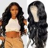 Perruque Femme Naturelle Brésilien 180% body wave 5x5 Lace Wig Human Hair Perruque Naturelle Perruque Sans Colle Perruque Che