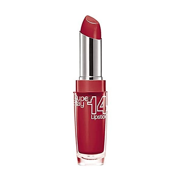 Gemey Maybelline - Rouge à Lèvres - Superstay 14H - N°510 Non Stop Red