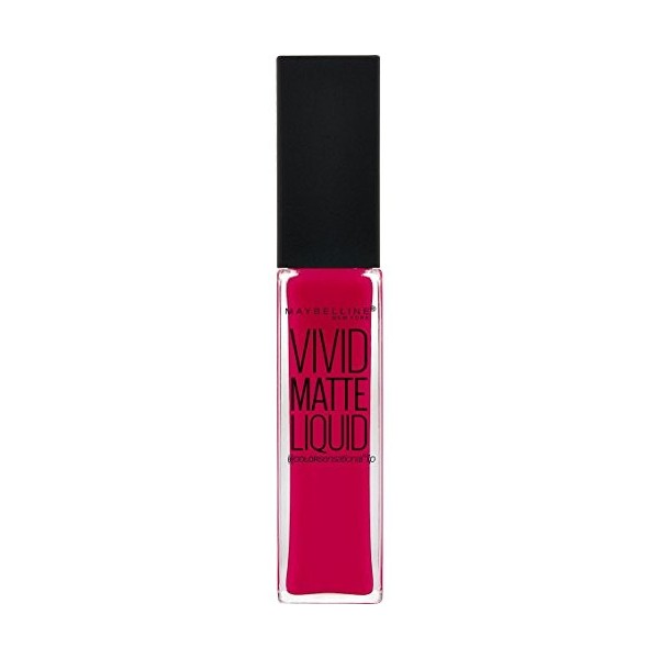 GEMEY MAYBELLINE Color Sensational Vivid Matte Liquide Rouge à Lèvres 30 Fuchsia Ecstac