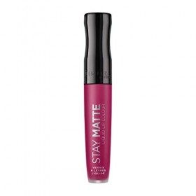 Rimmel - Rouge à Lèvres Stay Matte Liquide - Fini mat - Waterproof et sans transfert - 820 Heartbeat - 5,5ml
