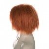 Orange Yak short hair | Evil Doll Hair damnation Role Playing Halloween clown hair Orange 