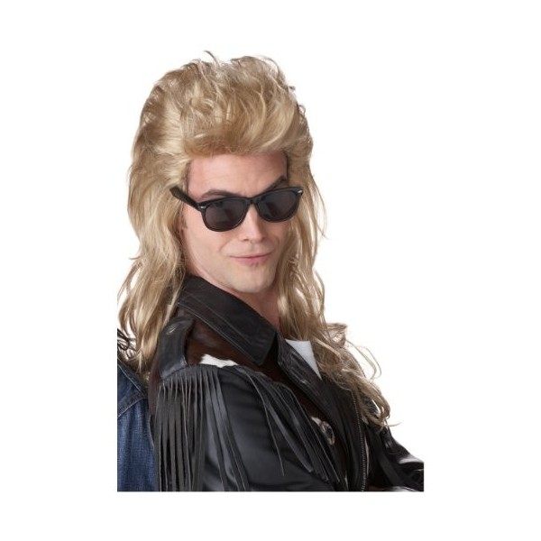 Blonde Mullet Wig