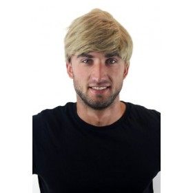 Courte perruque pour homme, style jeune et décontracté, à la mode, blond GFW1168-24