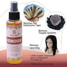 Perruque dissolvant de colle solvant 118ML en aérosol pour perruques en dentelle et toupets et postiche 4 oz