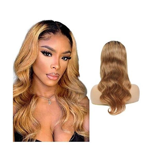 Short Bob Wig Perruque Femme Naturelle Lace Wig Human Hair 4x4 Lace Closure Wig Ombre Body Wave Wig Wig 8A Brazilian Virgin H