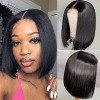 Perruque Bresilienne Lace Frontal Cheveux Humain Perruque Femme Naturelle Bresilienne 4X4 Lace Wig Human Hair Perruque Nature