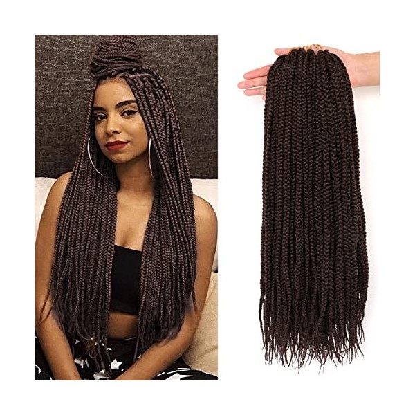 7Packs Crochet Braids Meches Extension Cheveux Naturel Meches Pour Tresses Africaine Perruque Noire Perruque Femme Naturelle 