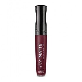 Rimmel - Rouge à Lèvres Stay Matte Liquide - Fini mat - Waterproof et sans transfert - 860 Urban Affair - 5,5ml