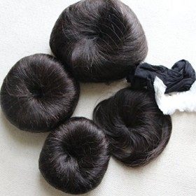 Cheveux vierges brésiliens 27 pièces Cheveux courts Cheveux tissés avec fermeture gratuite 27 pièces Cheveux humains 3 Pcs Ti