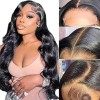 RXY Body Wave 5x5 HD Lace Front Wigs Perruque Femme Naturelle Perruque Bresilienne Cheveux Humain 180% Density 10A Human Hair