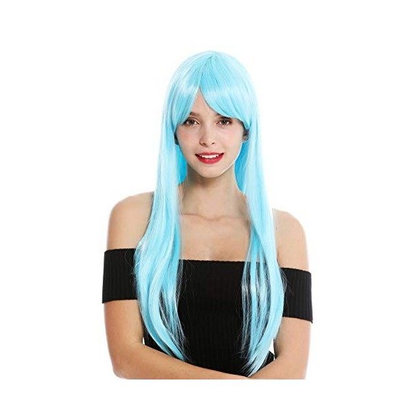 WIG ME UP - YZF-41062-86 Perruque dame longue lisse frange raie blond