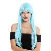 WIG ME UP - YZF-41062-86 Perruque dame longue lisse frange raie blond