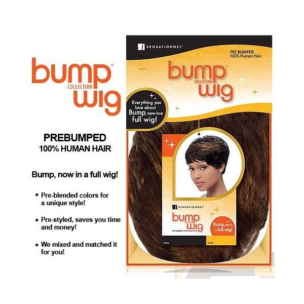 Sensationnel Bump Human Hair Wig - Fab Fringe-1 by Sensationnel